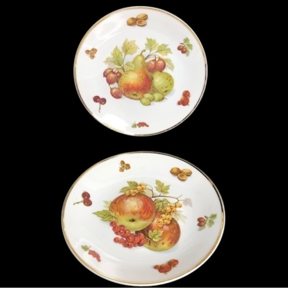 2 Vintage Bavaria Germany Debra 7 3/4” Salad Plates